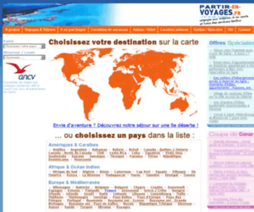 TCH-Voyage.fr(Partir en voyages) Screenshot