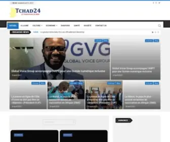 Tchad24.com(L'actualité du Tchad 24h/24) Screenshot