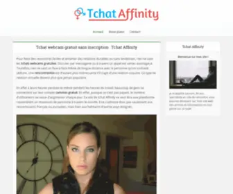 Tchat-Affinity.com(Tchat Affinity) Screenshot