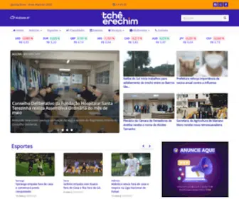 Tcheerechim.com.br(Tchê Erechim Notícias) Screenshot