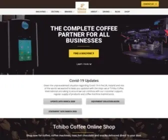 Tchibo-Coffee.co.uk(The Complete Coffee Partner for All Businesses) Screenshot