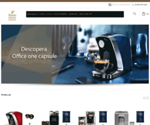 Tchibo-Coffee.com(Cafea la Birou Automate) Screenshot