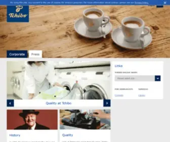 Tchibo.eu(TchiboCorporateWebsite) Screenshot