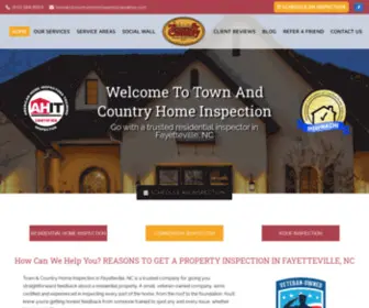 Tchouseinspections.com(Home Inspection NC) Screenshot