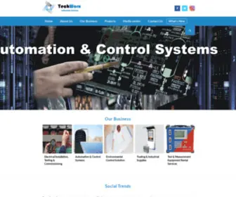 TChworx.com(Industrial services) Screenshot