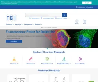 Tcichemicals.com(TCI EUROPE N.V) Screenshot