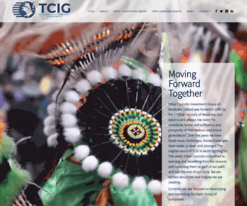 Tcig.biz(TCIG (Tribal Councils Investment Group)) Screenshot