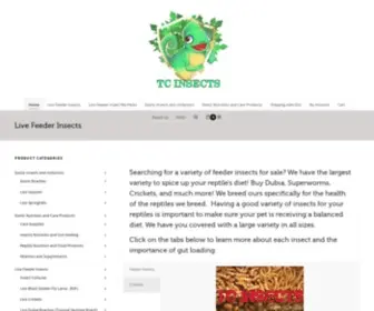 Tcinsects.com(TC INSECTS) Screenshot