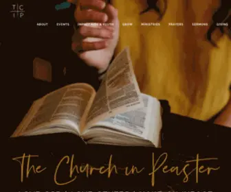 Tcipweb.com(The Church in Peaster) Screenshot