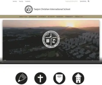 Tcis.or.kr(Taejon Christian International School) Screenshot