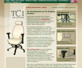 Tciseating.co.uk(Orthopaedic chairs) Screenshot