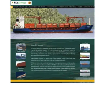 Tciseaways.com(TCI Seaways) Screenshot