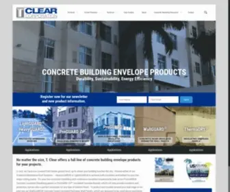 Tclear.com(Roof Systems) Screenshot