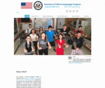 TCLprogram.org(The Teachers of Critical Languages Program (TCLP)) Screenshot