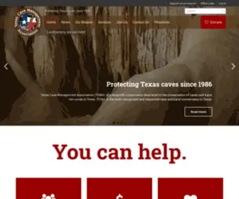 Tcmacaves.org(Texas' oldest and most respected cave conservancy) Screenshot