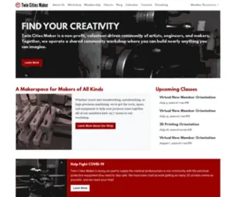 Tcmaker.org(Twin Cities Maker) Screenshot