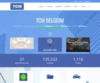 TCM.be(Recouvrement de créances) Screenshot