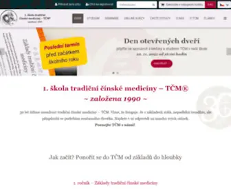 TCM.cz(30 let šíříme moudrost tradiční čínské medicíny) Screenshot