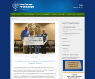 TCMhfoundation.org(TCMH Healthcare Foundation) Screenshot