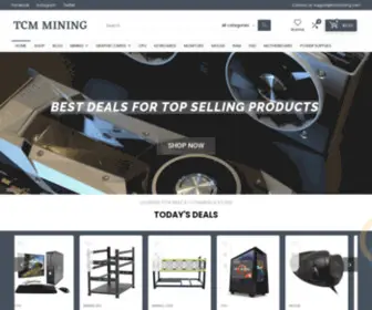 TCmmining.com(TCM Mining) Screenshot