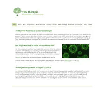 TCMtherapie.nl(Acupunctuur) Screenshot