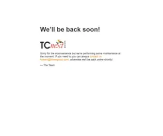 Tcnext.com(Site Maintenance) Screenshot