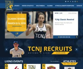 TCnjathletics.com(The College of New Jersey Athletics) Screenshot