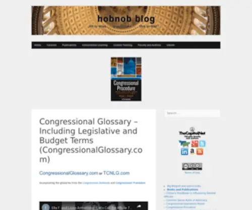 TCNLG.com(Hobnob blog) Screenshot