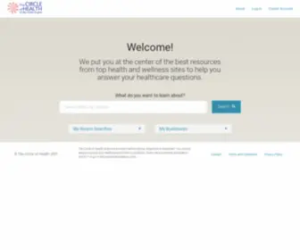 Tco-Health.com(The Circle of Health) Screenshot