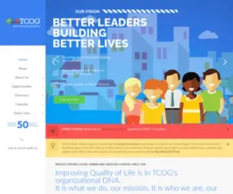 Tcog.com(Better Leaders Building Better Lives) Screenshot