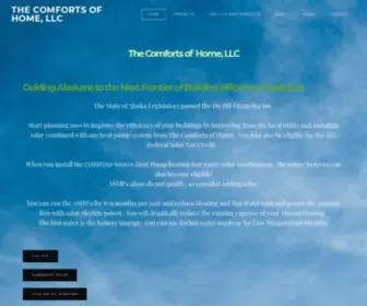 Tcohllc.com(The Comforts of Home) Screenshot