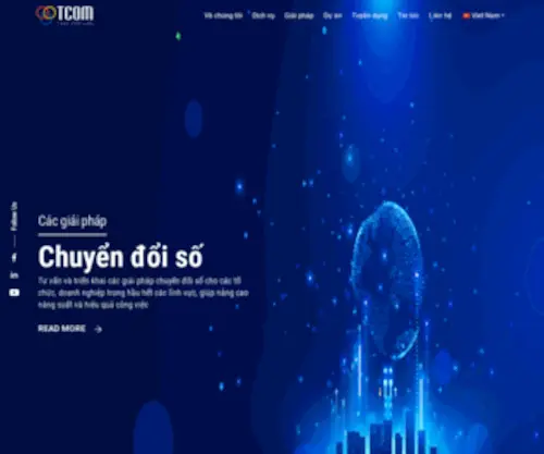 Tcom.vn(TCOM Corporation) Screenshot