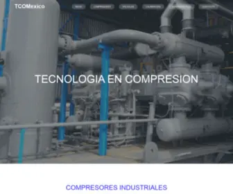 Tcomexico.com.mx(TECNOLOGIA EN COMPRESION REX) Screenshot