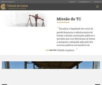 Tcontas.ao(Tribunal de Contas de Angola) Screenshot