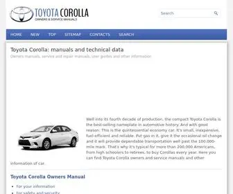 Tcorolla.net(Toyota Corolla) Screenshot