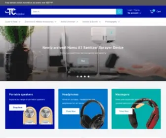 Tcpacific.com(TC Pacific) Screenshot
