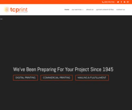 TCprint.com(Tcprint SOLUTIONS) Screenshot