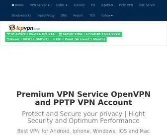 TCPVPN.com(Free OpenVPN and PPTP VPN service) Screenshot