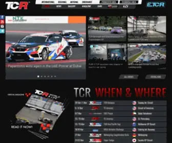 TCR-Series.com(The TCR International Series) Screenshot