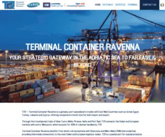 Tcravenna.it(TCRTerminal Container Ravenna) Screenshot