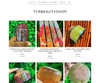 TCrbeautyshop.com(Home) Screenshot