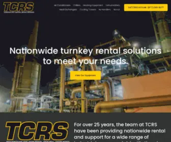 Tcrentalservices.com(Industrial Temperature Control Solutions For Rent) Screenshot