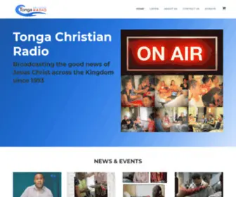 TCRFM.org(Tonga Christian Radio) Screenshot