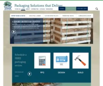 TCRLLC.com(Hardwood Suppliers) Screenshot