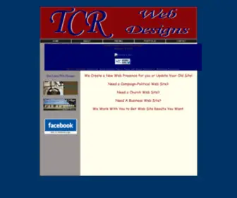 TCrwebdesigns.com(TCR Web Designs in Denton Texas) Screenshot