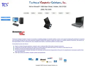 TCS3.com(Technical Computer Solutions) Screenshot