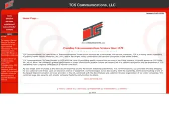 TCscomm.com(TCS Communications) Screenshot