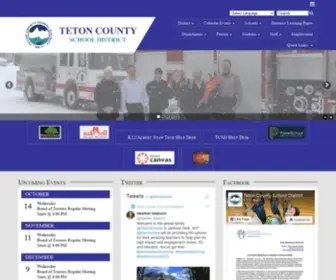 TCSD.org(Teton County School District #1) Screenshot