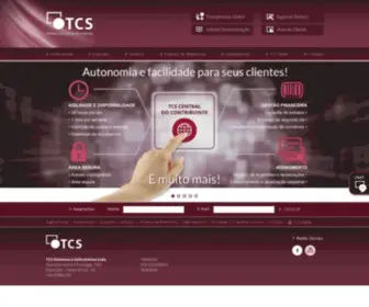 TCsdigital.com.br(TCS) Screenshot