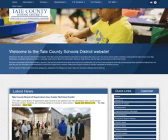 TCSDMS.org(Tate County School District) Screenshot